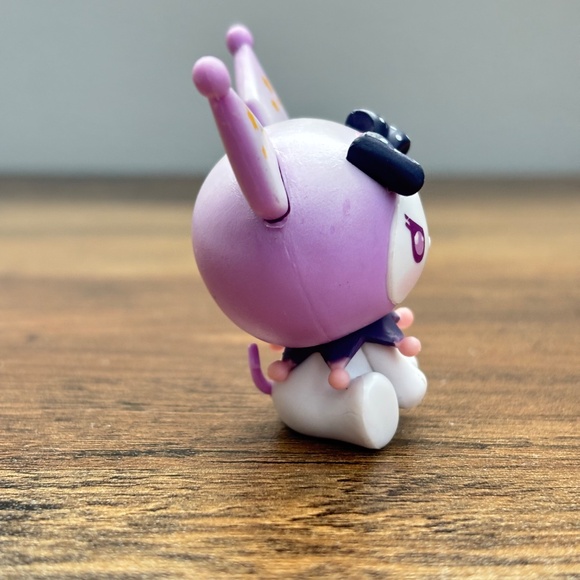 Sanrio Secret Childlike Heart Rocking Horse FLYING KUROMI Miniso Toy Figure Set - Picture 7 of 15